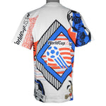 Vintage (Magic Johnson T's) - World Cup USA All Over Print T-Shirt 1994 Large Vintage Retro