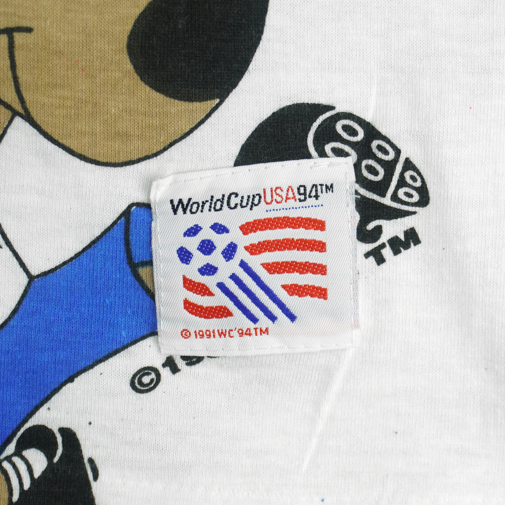Vintage (Magic Johnson T's) - World Cup USA All Over Print T-Shirt 1994 Large Vintage Retro