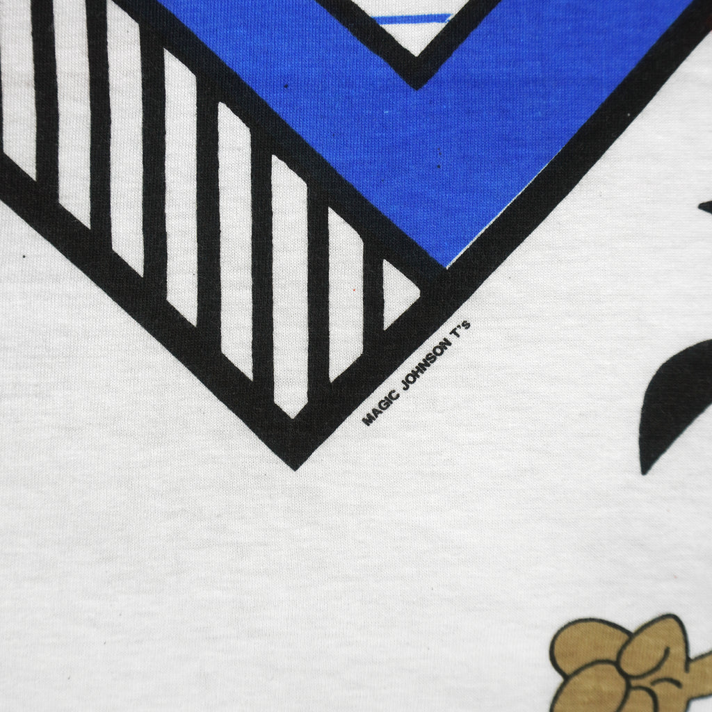 Vintage (Magic Johnson T's) - World Cup USA All Over Print T-Shirt 1994 Large Vintage Retro