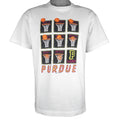 NCAA (Fruit Of The Loom) - Purdue Boilermakers Basketball Win! T-Shirt 1990 Large Vintage Retro Basketball