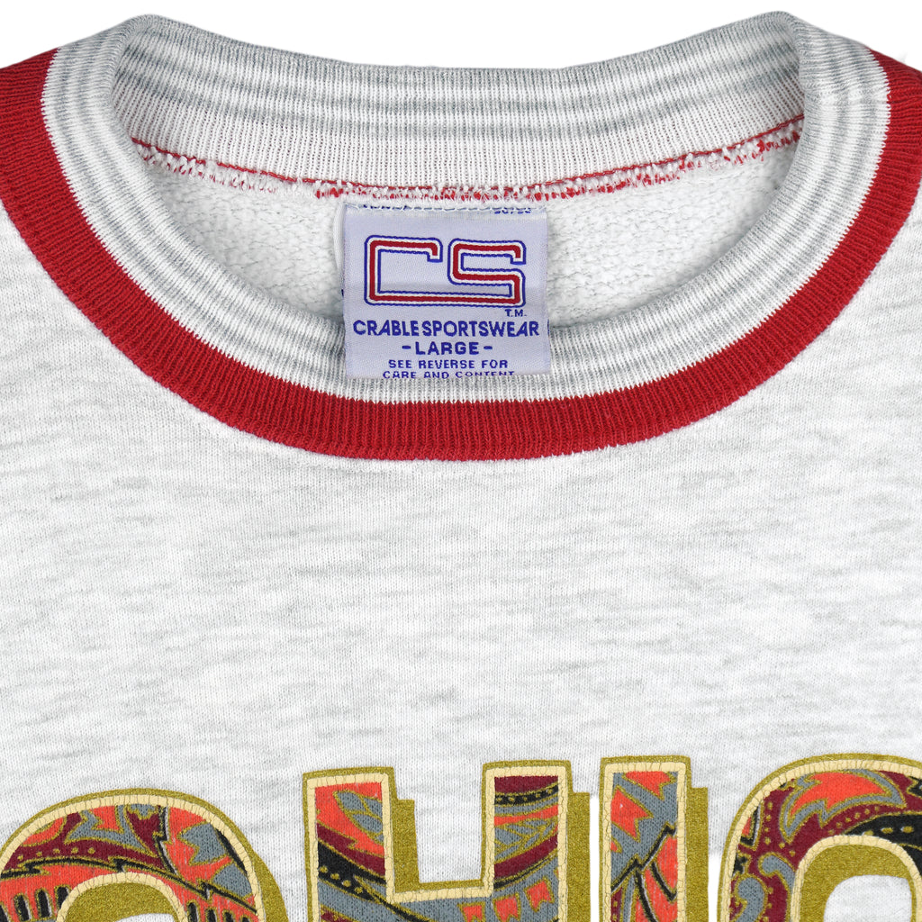 NCAA (CS) - Ohio State Buckeyes Crew Neck Sweatshirt 1990s Large Vintage Retro