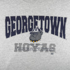 Vintage NCAA - Georgetown Hoyas "Ho-Yas" Spell-Out Crew Neck Sweatshirt 1990s Large in gray
