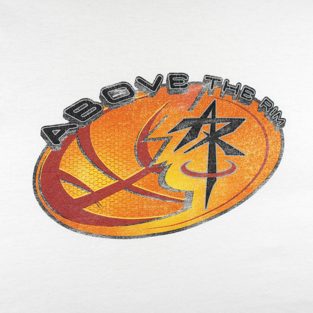 Reebok - Above The Rim Basketball T-Shirt 1990s Large Vintage Retro