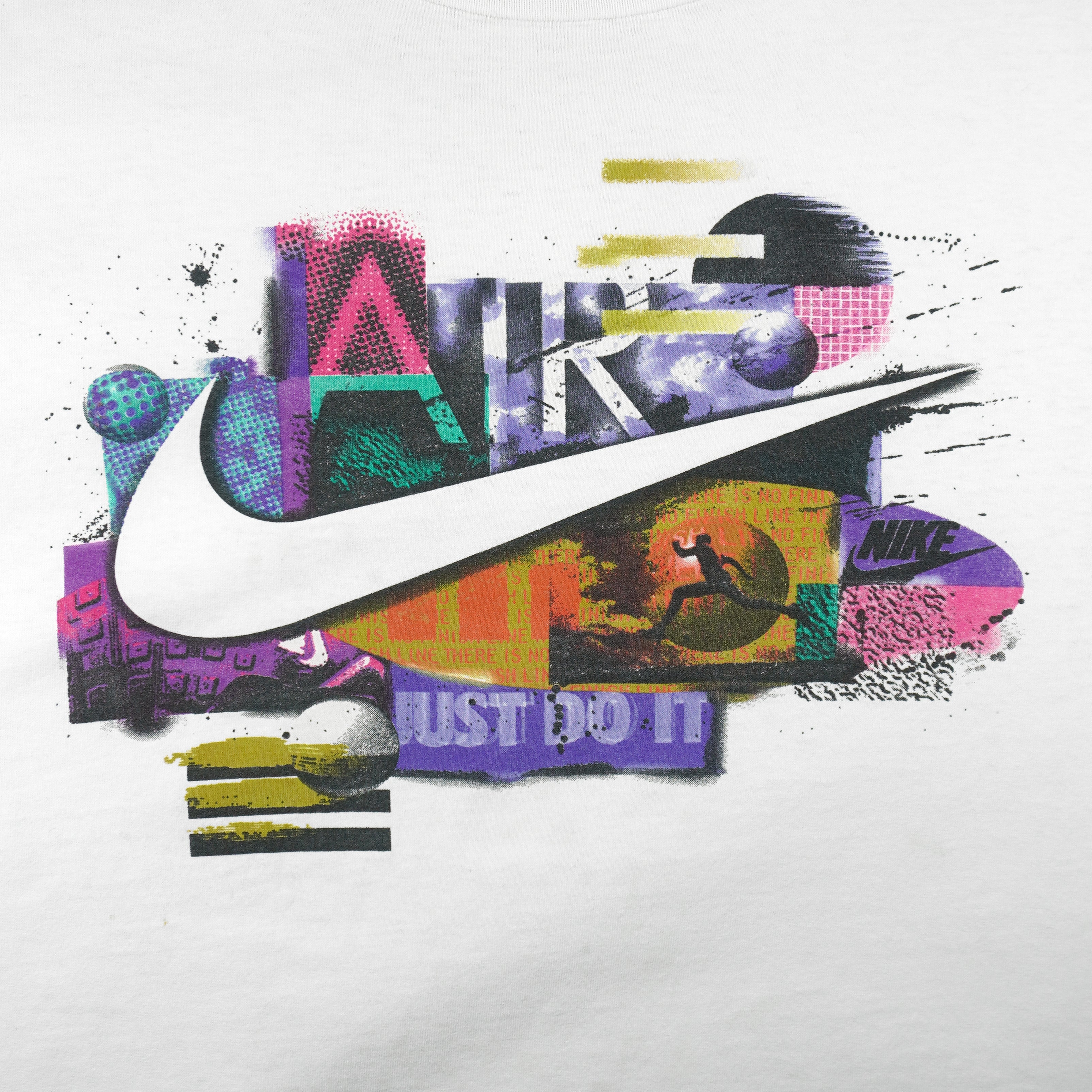 Nike - Air Spell-Out T-Shirt 2000s Medium Vintage Retro