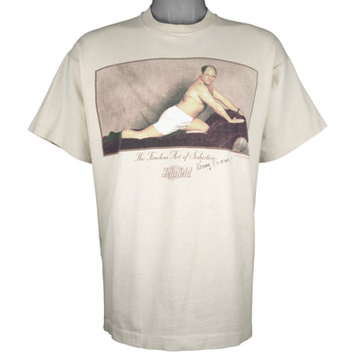 Vintage - Seinfeld George Costanza "The Timeless Art of Seduction" T-Shirt 1997 Large