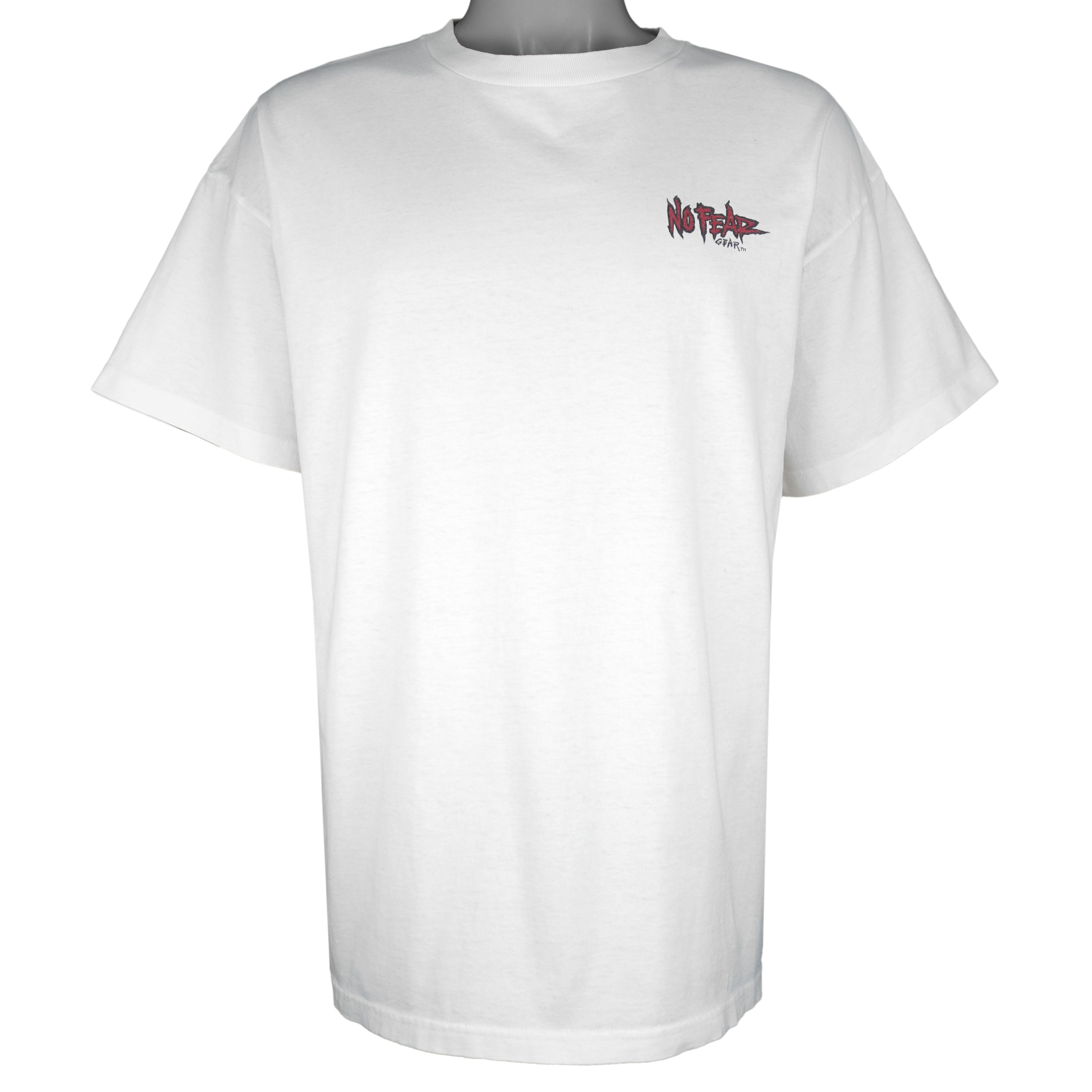 Vintage (No Fear) - Bottom Of The Ninth Down By Three Baseball T-Shirt 1990s X-Large Vintage Retro