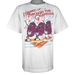 Vintage (Changes) - The California Raisins Grapevine T-Shirt 1987 X-Large