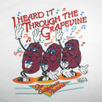 Vintage (Changes) - The California Raisins Grapevine T-Shirt 1987 X-Large Vintage Retro