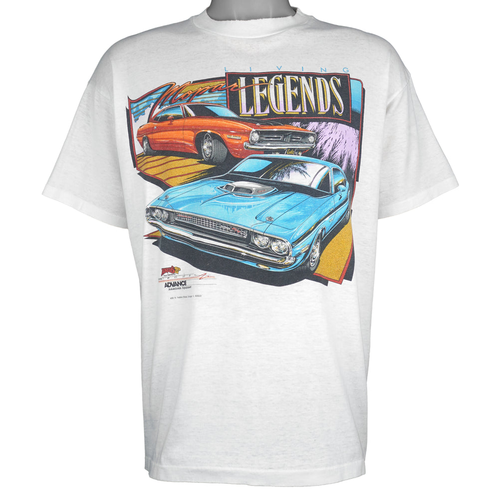 Vintage (Anvil) - Mopar Living Legend Single Stitch T-Shirt 1990 X-Large Vintage Retro