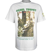 Vintage (Camel) - Trophy Adventure One Life Live It T-Shirt 1990s Large Vintage Retro