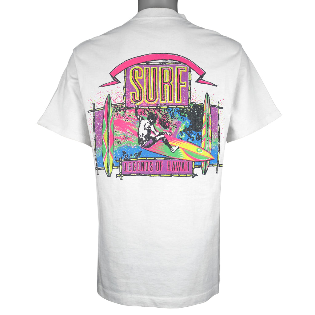 Vintage (SofTee) - Surf Legends Of Hawaii T-Shirt 1990s Large Vintage Retro