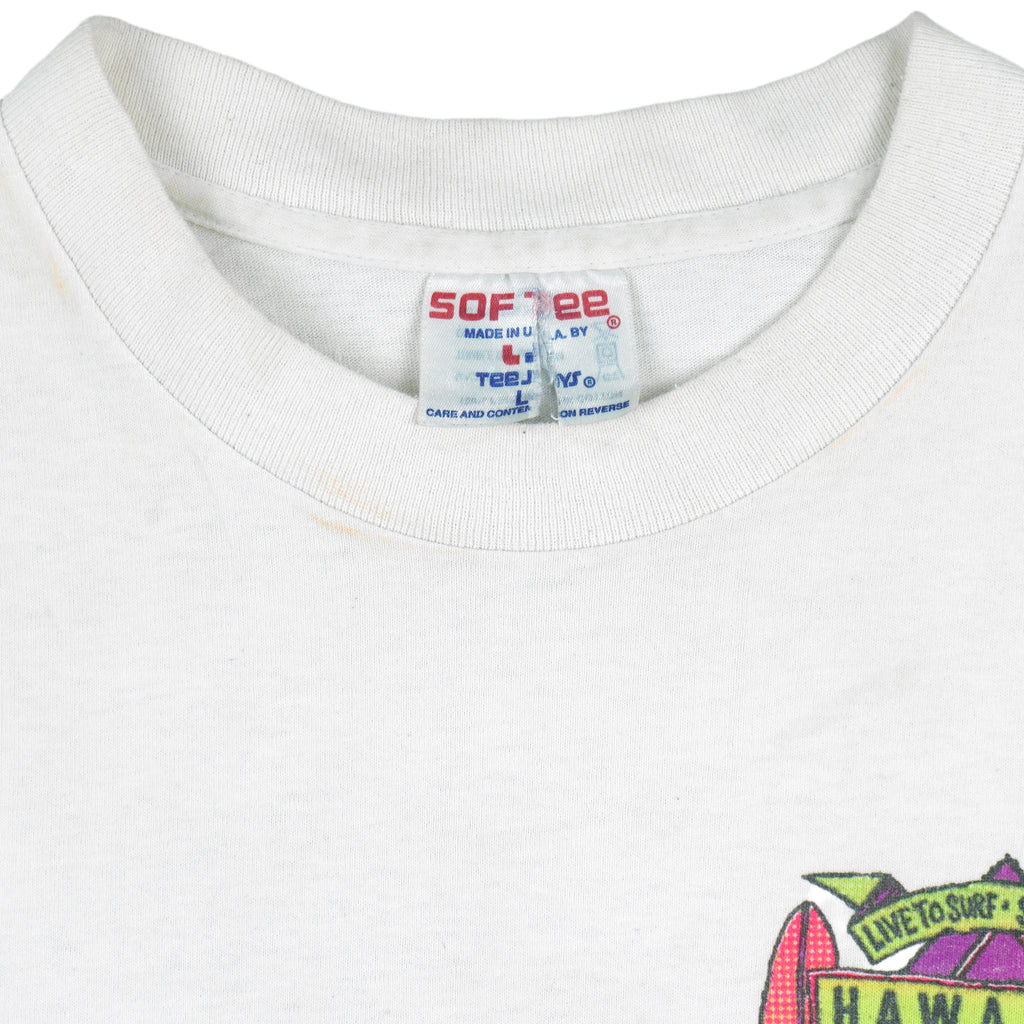 Vintage (SofTee) - Surf Legends Of Hawaii T-Shirt 1990s Large Vintage Retro