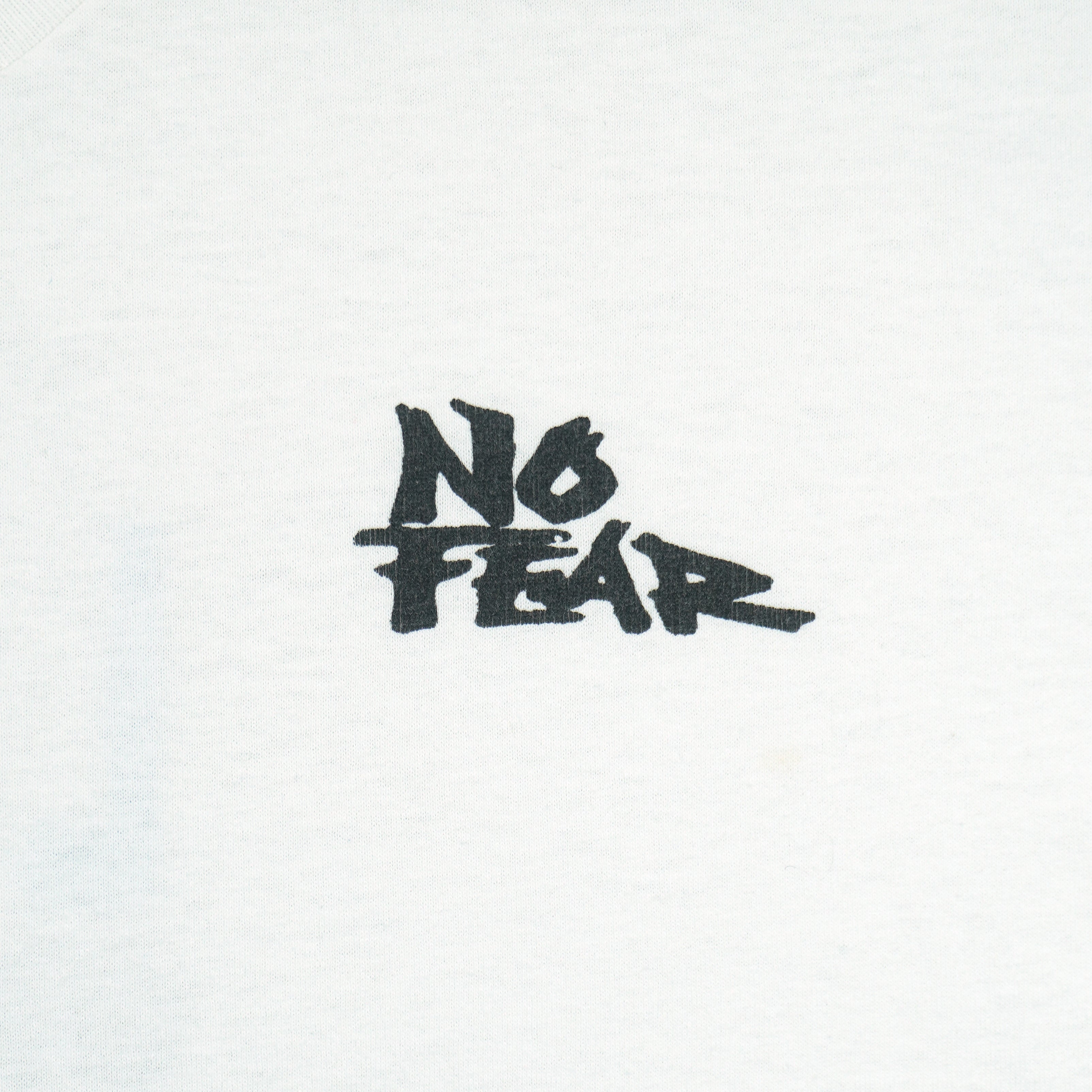 Vintage (No Fear) - If You Are Not Living On The Edge T-Shirt 1990s X-Large Vintage Retro