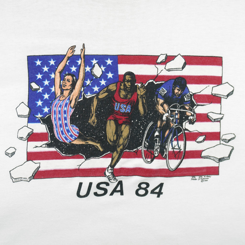 Vintage (Calcru) - World Cup Team USA 94 Breakout T-Shirt 1994 X-Large Vintage Retro