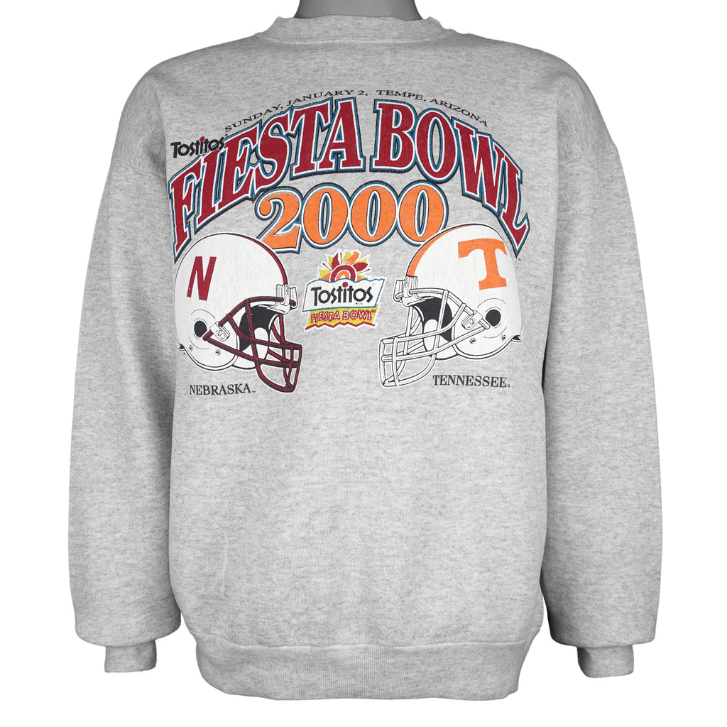 NCAA (TSI) - Nebraska VS Tennessee, Fiesta Bowl Sweatshirt 2000 Large Vintage Retro