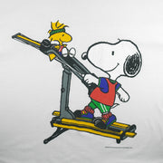 Vintage (Hanes) - Snoopy & Woodstock Workout T-Shirt 1990s X-Large Vintage Retro