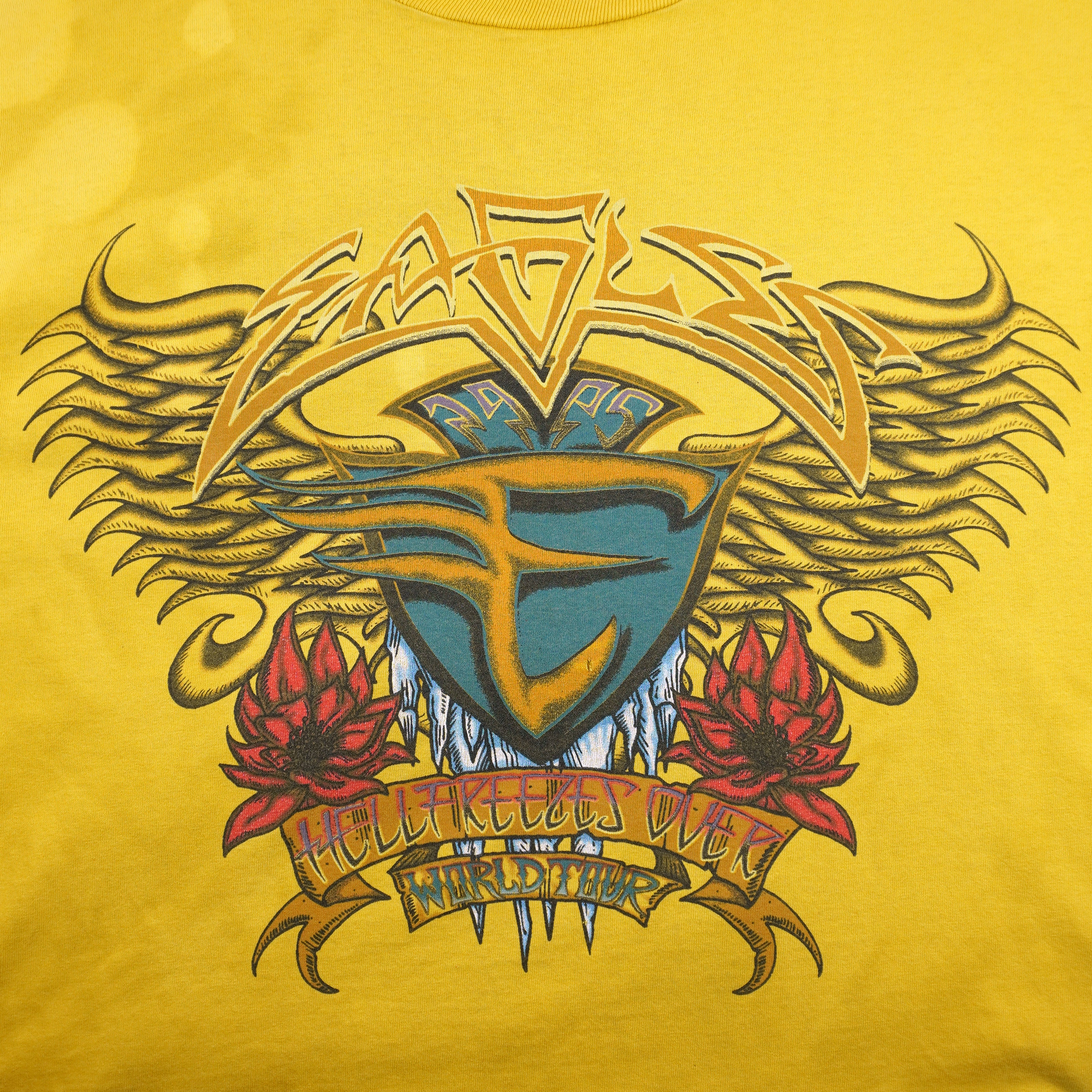 Vintage (Giant) - Eagles Music World Tour T-Shirt 1995 X-Large Vintage Retro