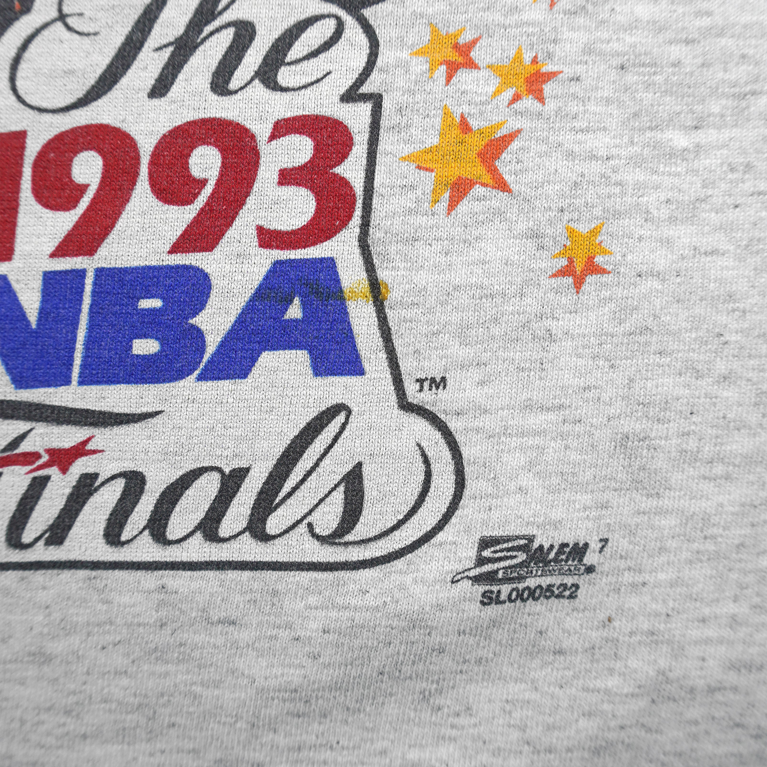 NBA (Salem) - Bulls VS Suns NBA Final World Champions T-Shirt 1993 X-Large Vintage Retro