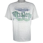 NHL (Chalk Line) - Hartford Whalers Spell-Out T-Shirt 1990s Large Vintage Retro Hockey