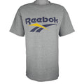 Reebok - Grey Single Stitch T-Shirt 1990s Large Vintage Retro
