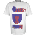 Nike - JDI Just Do It Spell-Out T-Shirt 1990s Large