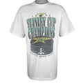 NHL (Silver Mountain) - Dallas Stars Stanley Cup Champions T-Shirt 1999 Large Vintage Retro Hockey