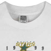 NHL (Silver Mountain) - Dallas Stars Stanley Cup Champions T-Shirt 1999 Large Vintage Retro Hockey