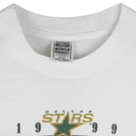 NHL (Silver Mountain) - Dallas Stars Stanley Cup Champions T-Shirt 1999 Large Vintage Retro Hockey