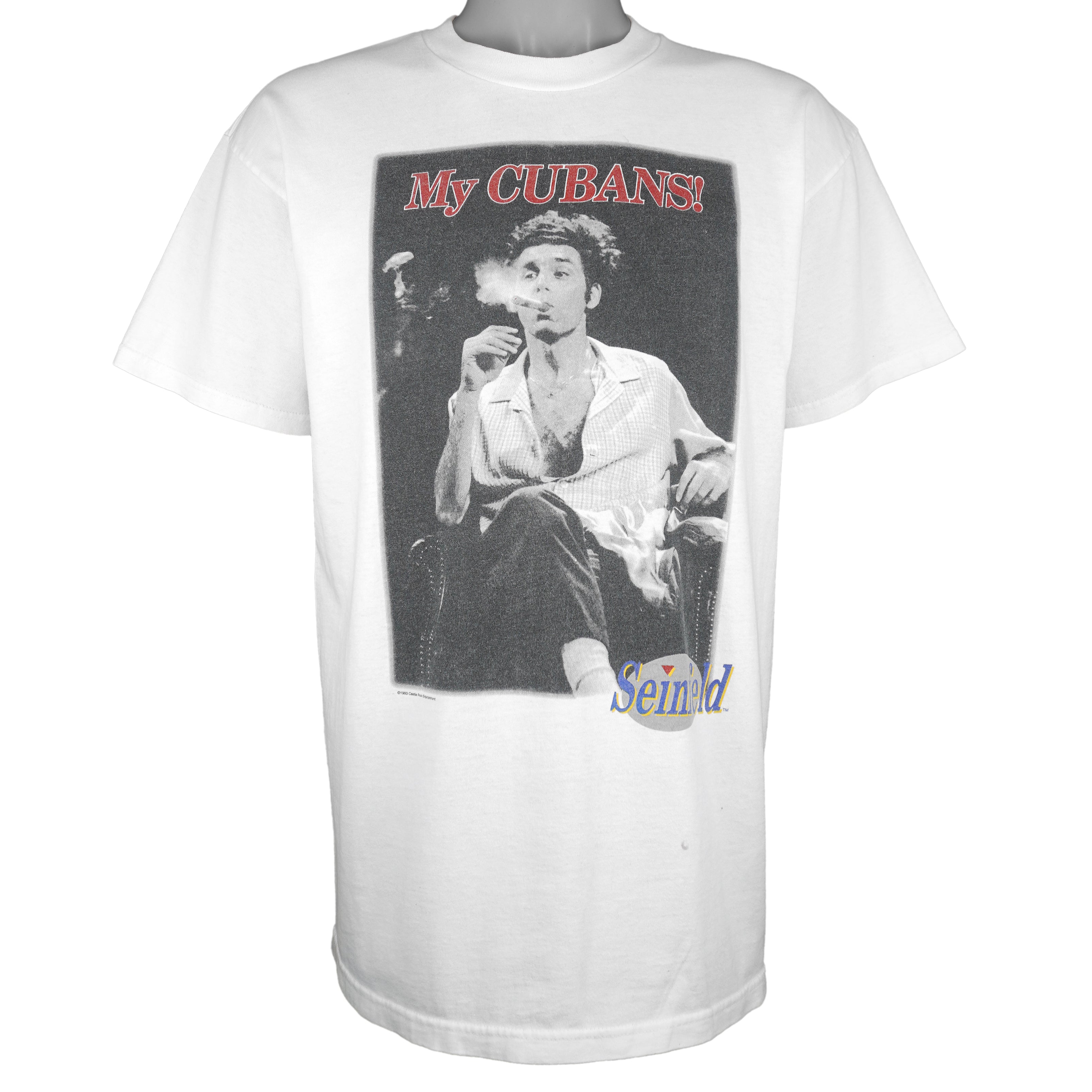 Vintage (Delta) - Seinfeld The Kramer Single Stitch T-Shirt 1993 Large Vintage Retro