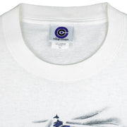NHL (College Concepts) - New York Islanders Single Stitch T-Shirt 1990s X-Large Vintage Retro Hockey