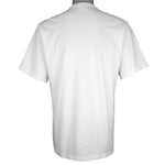 Reebok - Broken Glass Basketball T-Shirt 1990s Medium Vintage Retro Basketball