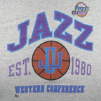 NBA (Pro Player) - Utah Jazz Western Conference T-Shirt 1990s Medium Vintage Retro Basketball
