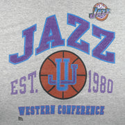 NBA (Pro Player) - Utah Jazz Western Conference T-Shirt 1990s Medium Vintage Retro Basketball