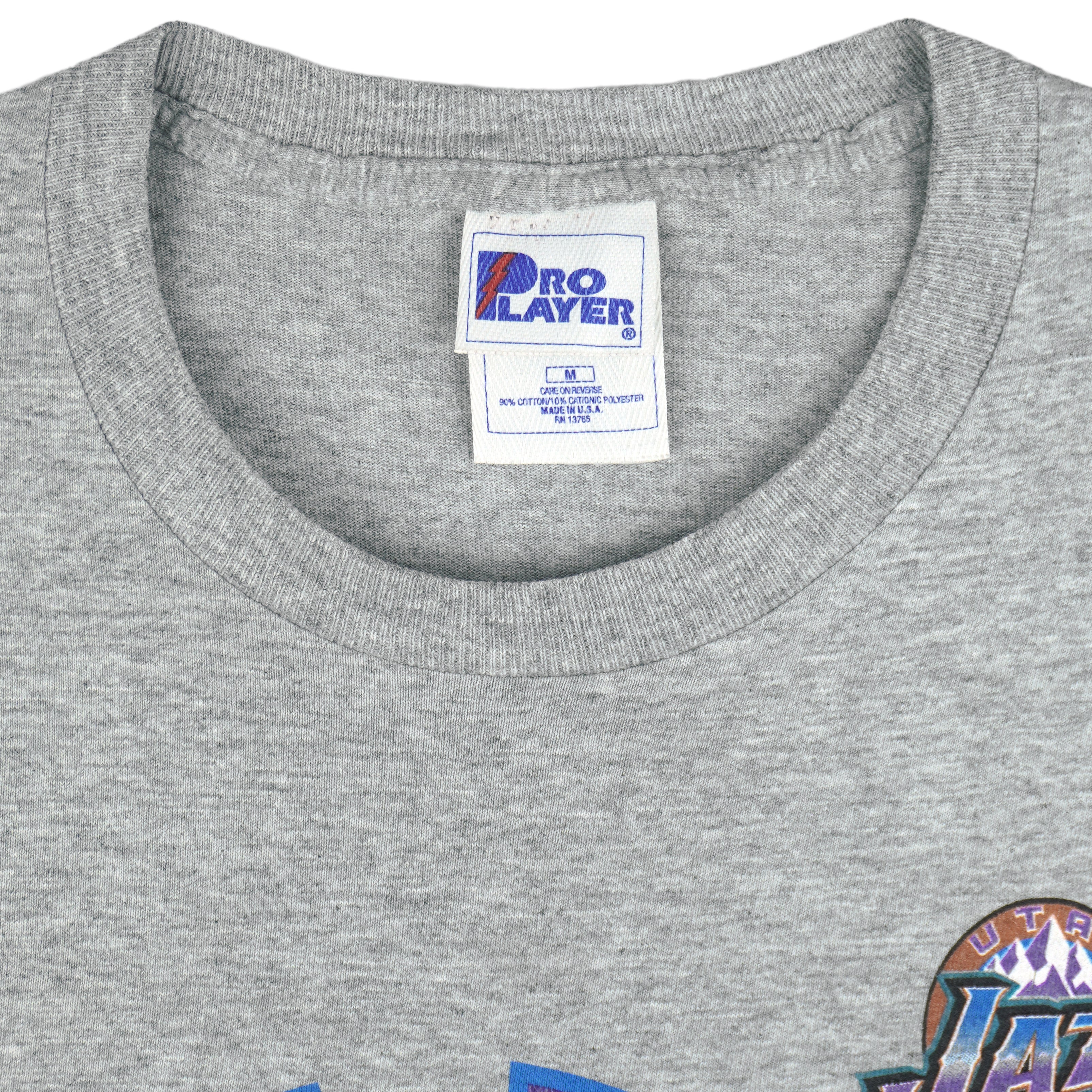 NBA (Pro Player) - Utah Jazz Western Conference T-Shirt 1990s Medium Vintage Retro Basketball