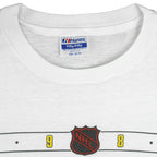 NHL (Hanes)- Washington Capitals Patrick Division Autographed T-Shirt 1989 XX-Large Vintage Retro Hockey