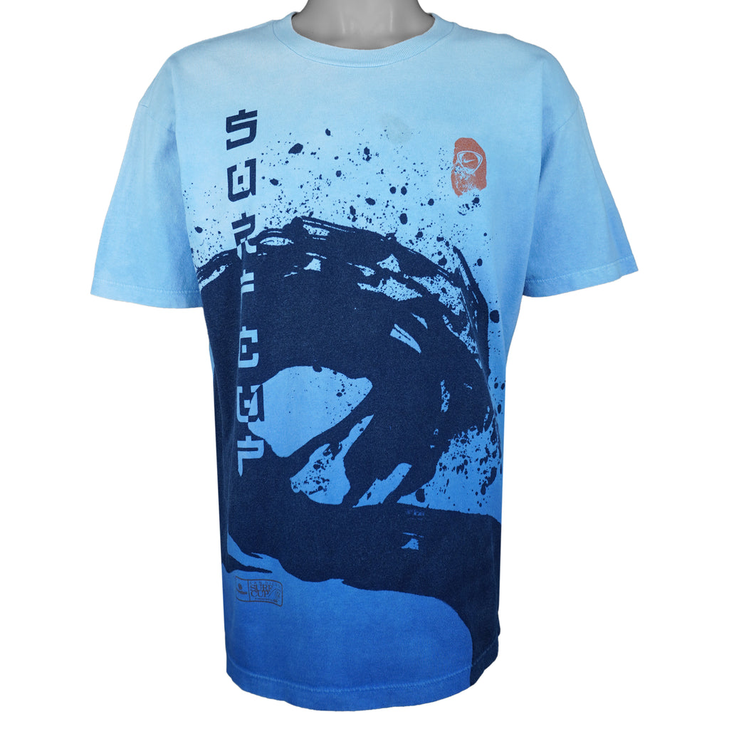 Nike - San Diego Surf Cup Spell-Out T-Shirt 1990s Large Vintage Retro