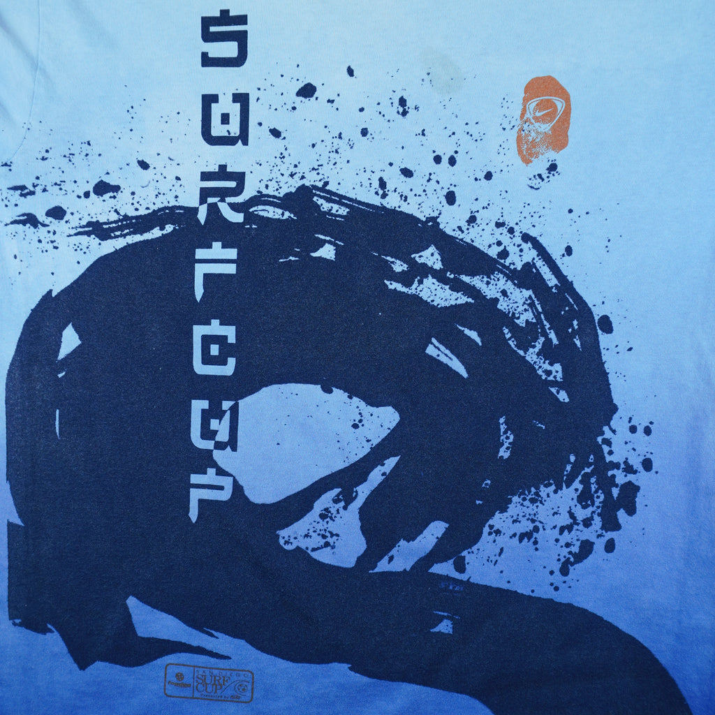 Nike - San Diego Surf Cup Spell-Out T-Shirt 1990s Large Vintage Retro
