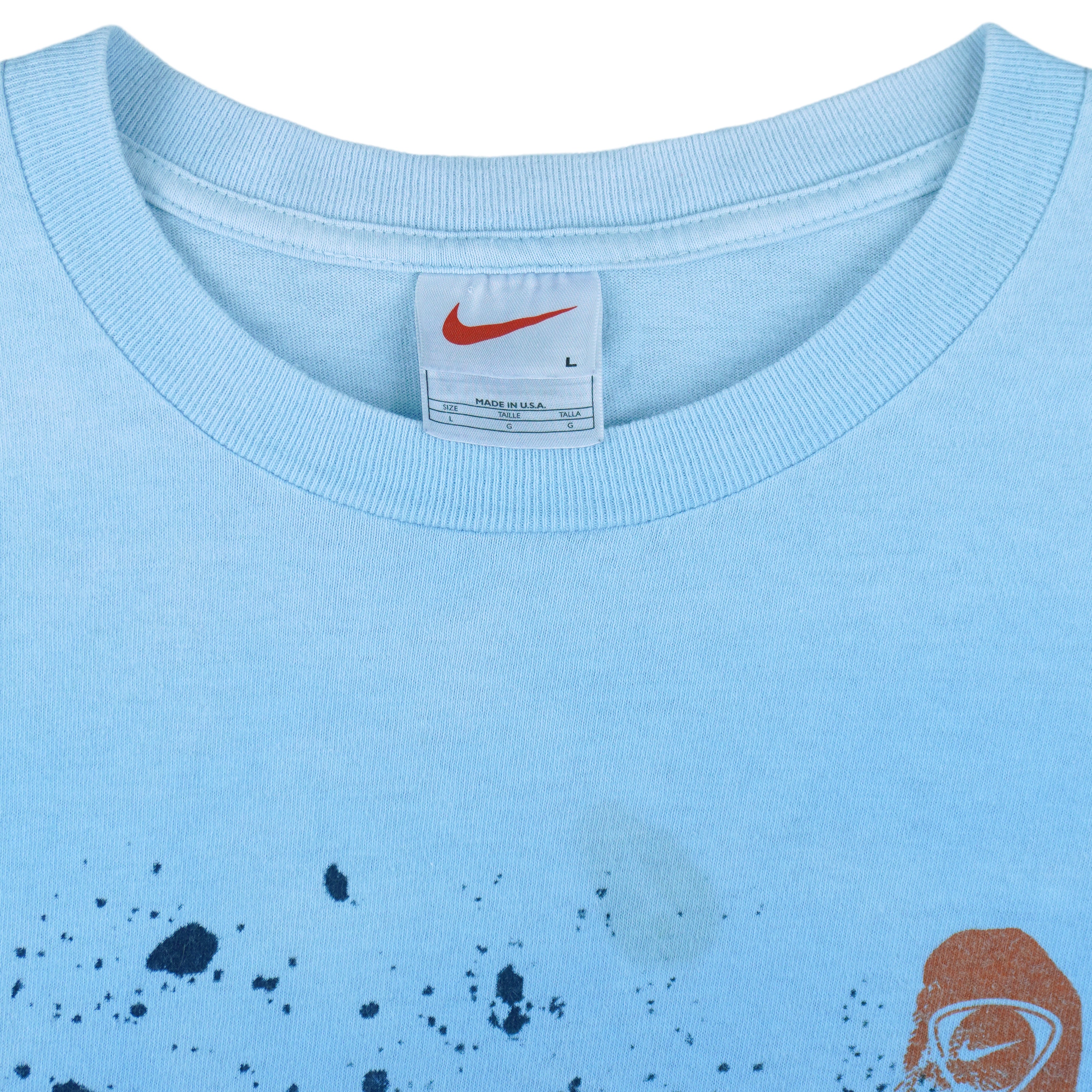 Nike - San Diego Surf Cup Spell-Out T-Shirt 1990s Large Vintage Retro