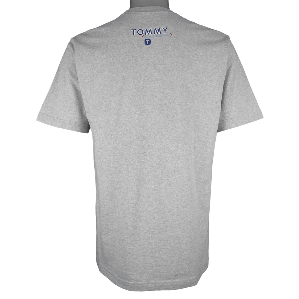 Tommy Hilfiger - American Standard Since MCMLXXXV Spell-Out T-Shirt 1990s Large Vintage Retro