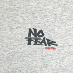 Vintage (No Fear) - Wherever The Fear May Be Look It In The Eyes T-Shirt 1990s Large Vintage Retro