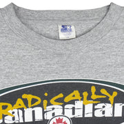 Starter (CFL) - Radically Canadian Football Single Stitch T-Shirt 1996 Large Vintage Retro Football