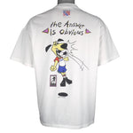 Vintage - USA Soccer World Cup Mascot T-Shirt 1993 Large Vintage Retro