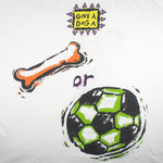 Vintage - USA Soccer World Cup Mascot T-Shirt 1993 Large Vintage Retro