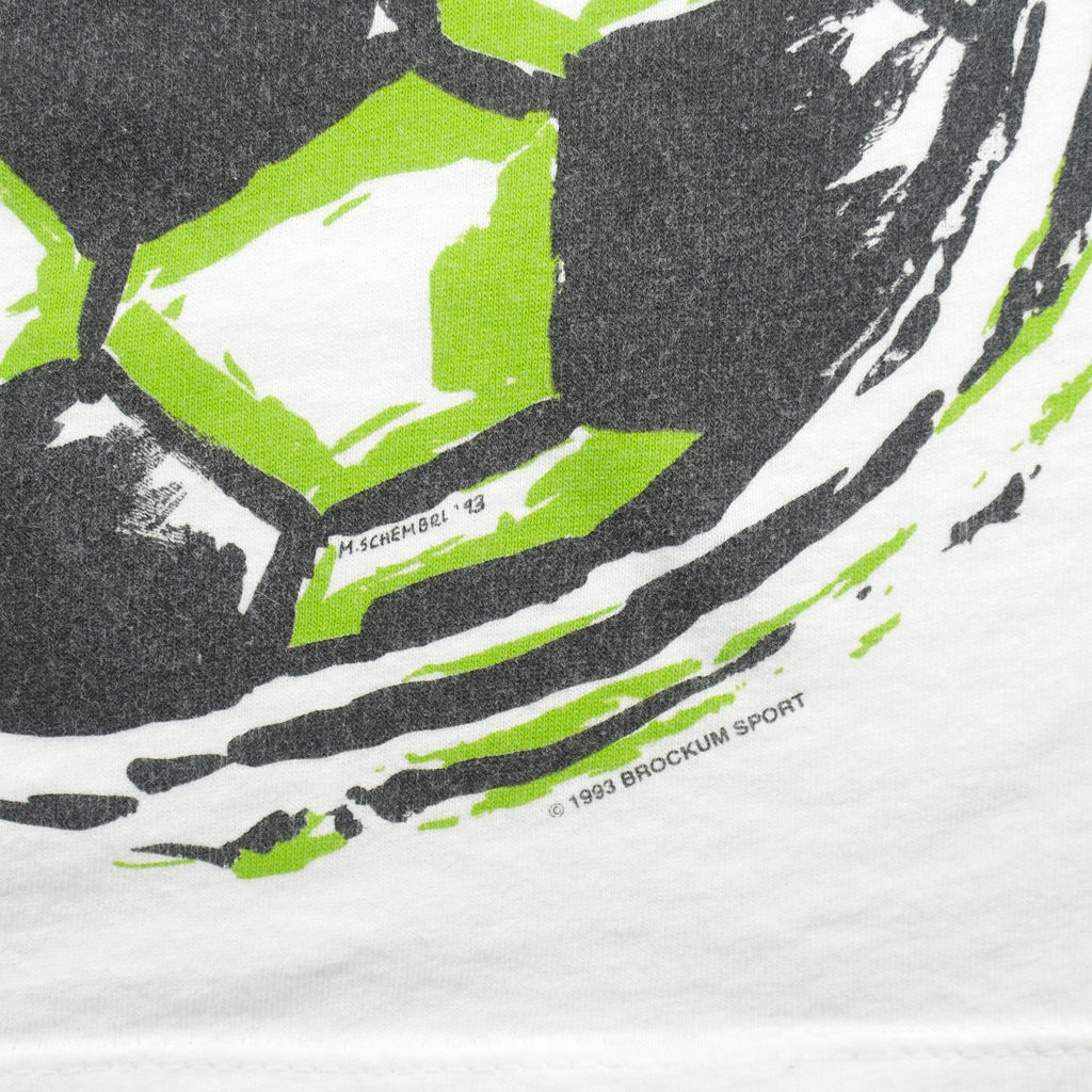 Vintage - USA Soccer World Cup Mascot T-Shirt 1993 Large Vintage Retro