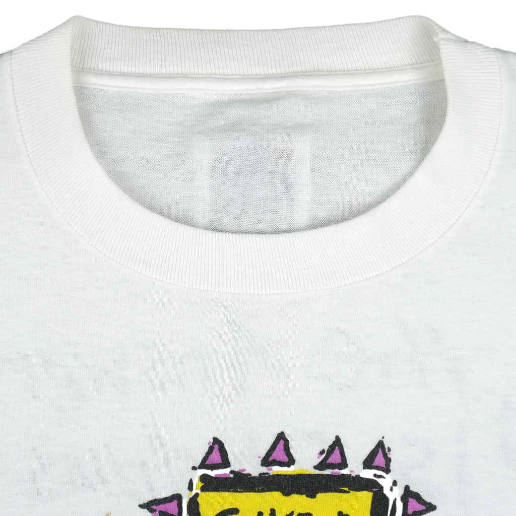 Vintage - USA Soccer World Cup Mascot T-Shirt 1993 Large Vintage Retro