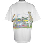 Vintage (Habitat) - Nature Serenget Animal Print T-Shirt 1992 X-Large Vintage Retro