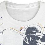 CFL (Woody Sports) - Winnipeg Grey Cup All Over Print T-Shirt 1991 Large Vintage Retro Football