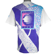 Nike - Challenge Court Tennis All Over Print T-Shirt 1990s Medium Vintage Retro