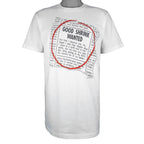 Vintage (Oneita) - Good Shrink Wanted Single Stitch T-Shirt 1990 Large Vintage Retro