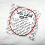 Vintage (Oneita) - Good Shrink Wanted Single Stitch T-Shirt 1990 Large Vintage Retro